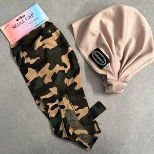 💜3/$15 Yweng Skull Cap and Schampa Coolskin DOO-Z Headwear Headband